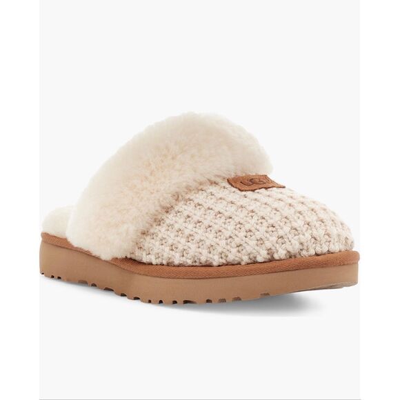 UGG Shoes - Ugg Cozy Knit Slippers | Cream in 9